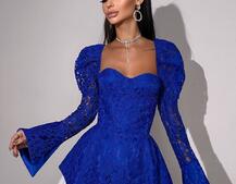 Мереживна сукня з чашечками  Мереживна сукня з чашечками  | PUSHKA SHOP