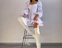 Лялькова сукня з пишною спідницею та корсетним верхом  | PUSHKA SHOP