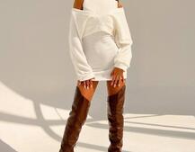 Трикотажна сукня-двійка  | PUSHKA SHOP