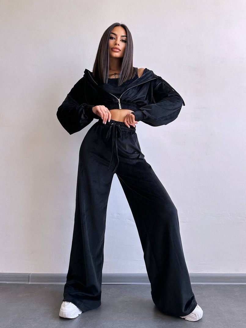 Велюровий комплект трійка  Велюровий комплект трійка  | PUSHKA SHOP