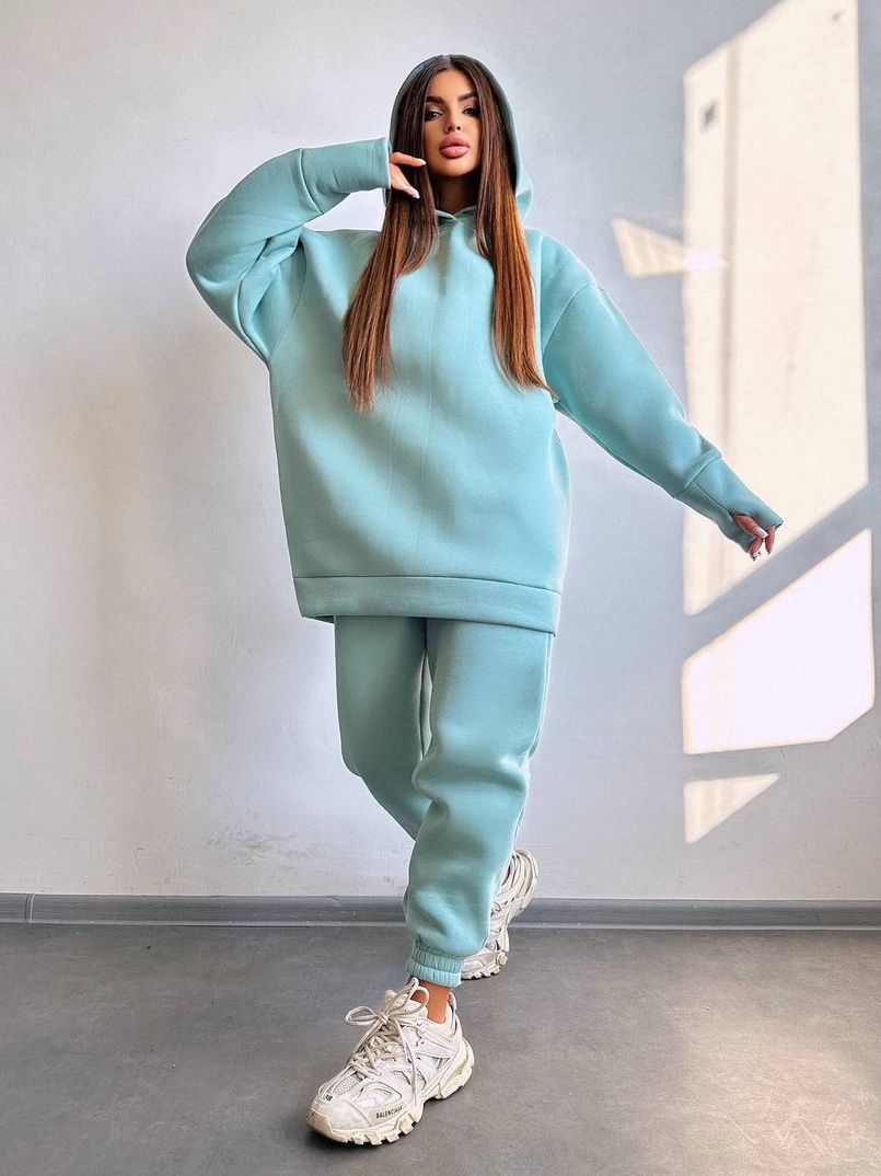 Теплий комплект: худі + спортивні штани Теплий комплект: худі + спортивні штани | PUSHKA SHOP