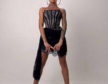 Мереживна сукня міні зі шлейфом   Мереживна сукня міні зі шлейфом   | PUSHKA SHOP