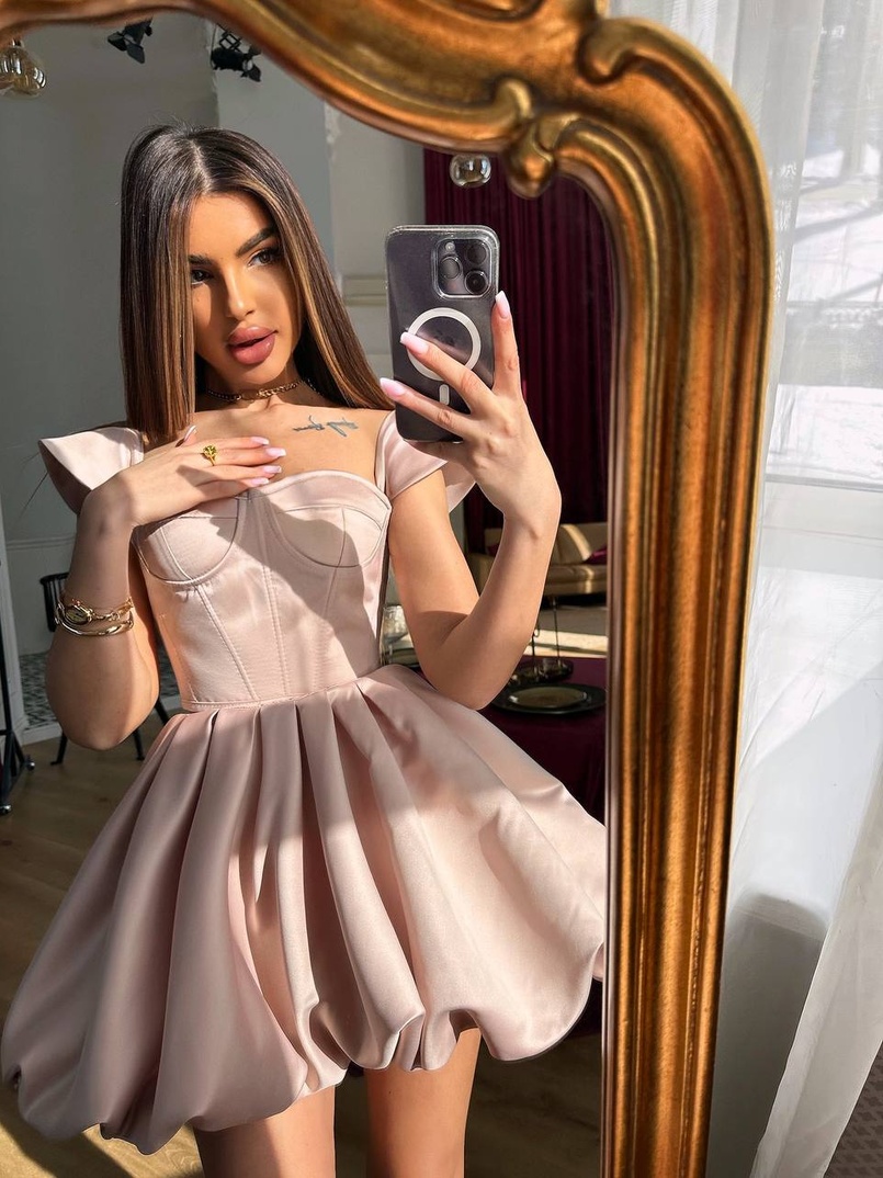 Комплект : корсет  з чашечками+ спідниця балон  | PUSHKA SHOP