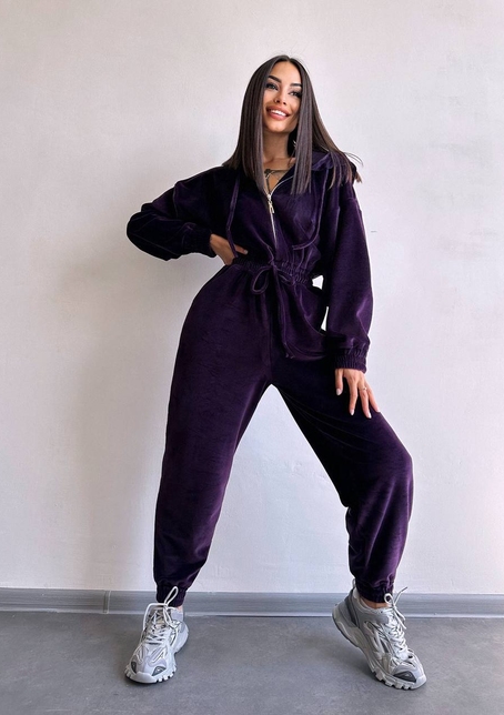 Велюровий комбінезон   | PUSHKA SHOP