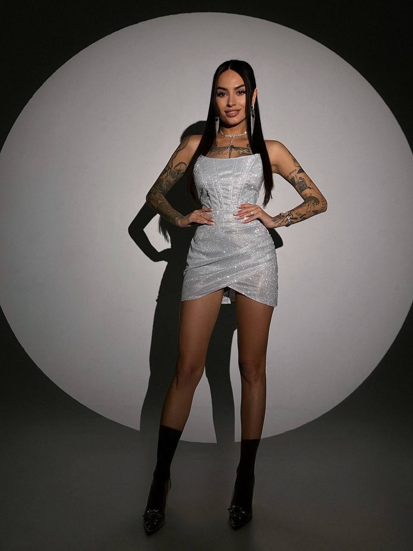 Сяючий комплект: корсет + спідниця   | PUSHKA SHOP