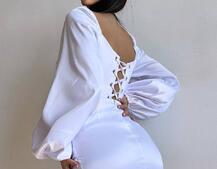 Атласний  комплект: корсет + спідниця з драпіруванням | PUSHKA SHOP