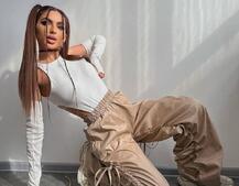 Комплект: коттонові джогери + боді Комплект: коттонові джогери + боді | PUSHKA SHOP