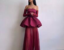 Вишуканий комплект із сукні та спідниці із сітки ✨ | PUSHKA SHOP