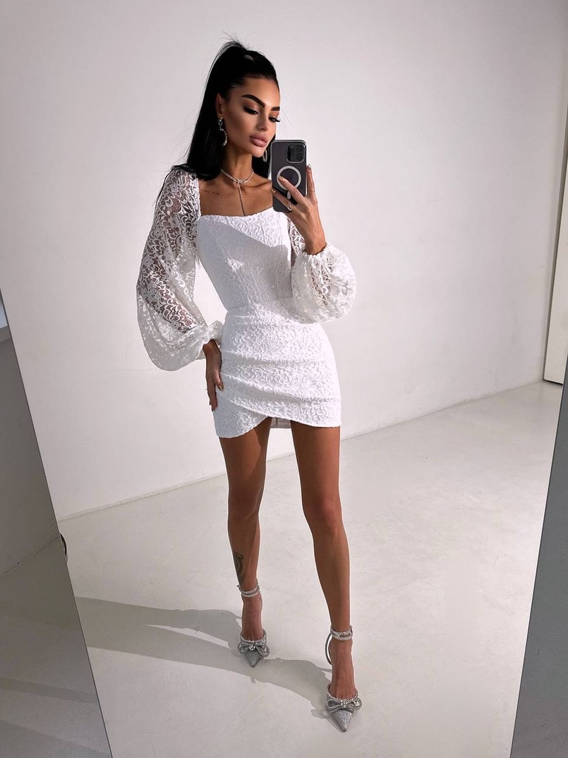 Мереживний комплект: корсет + спідниця міні Мереживний комплект: корсет + спідниця міні | PUSHKA SHOP