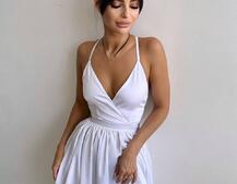 Шовкова сукня з пишною спідницею та шнурівкою на спинці Шовкова сукня з пишною спідницею та шнурівкою на спинці | PUSHKA SHOP