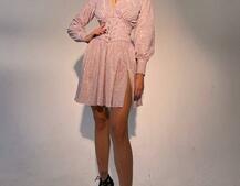 Блискуча сукня з корсетом Блискуча сукня з корсетом | PUSHKA SHOP