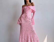 Мереживна сукня максі   | PUSHKA SHOP