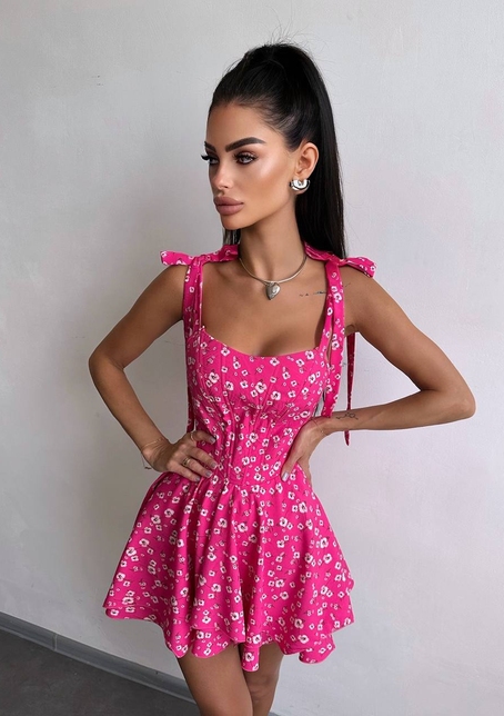 Корсетна сукня з подвійною спідницею  | PUSHKA SHOP