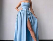 Сукня максі  зі шнурівкою на спинці Сукня максі  зі шнурівкою на спинці | PUSHKA SHOP