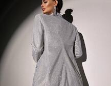 Костюм: піджак на підкладці, штани кльош+ топ з чашечками Костюм: піджак на підкладці, штани кльош+ топ з чашечками | PUSHKA SHOP