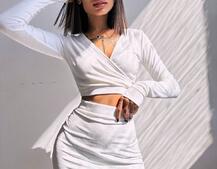 Оксамитовий комплект, декорований бахромою зі страз Оксамитовий комплект, декорований бахромою зі страз | PUSHKA SHOP