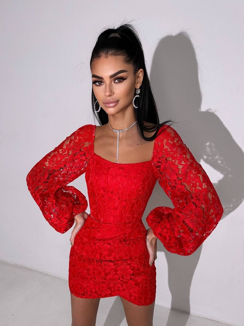 Мереживний комплект: корсет + спідниця міні Мереживний комплект: корсет + спідниця міні | PUSHKA SHOP