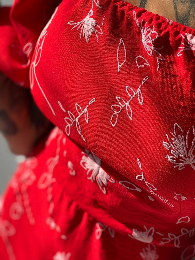 Платье миди со шнуровкой на спинке  Платье миди со шнуровкой на спинке  | PUSHKA SHOP