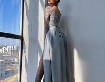 Сукня максі з мереживом  Сукня максі з мереживом  | PUSHKA SHOP