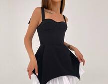 Сукня з чашечками та елементами корсету  Сукня з чашечками та елементами корсету  | PUSHKA SHOP