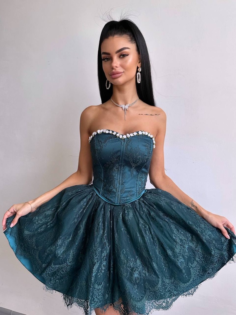 Романтичний комплект із корсета та мереживної спідниці ✨ | PUSHKA SHOP
