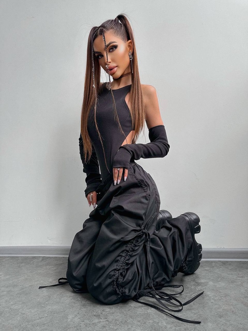 Комплект: коттонові джогери + боді Комплект: коттонові джогери + боді | PUSHKA SHOP