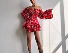 Сукня з воланами та шнурівкою по спинці Сукня з воланами та шнурівкою по спинці | PUSHKA SHOP