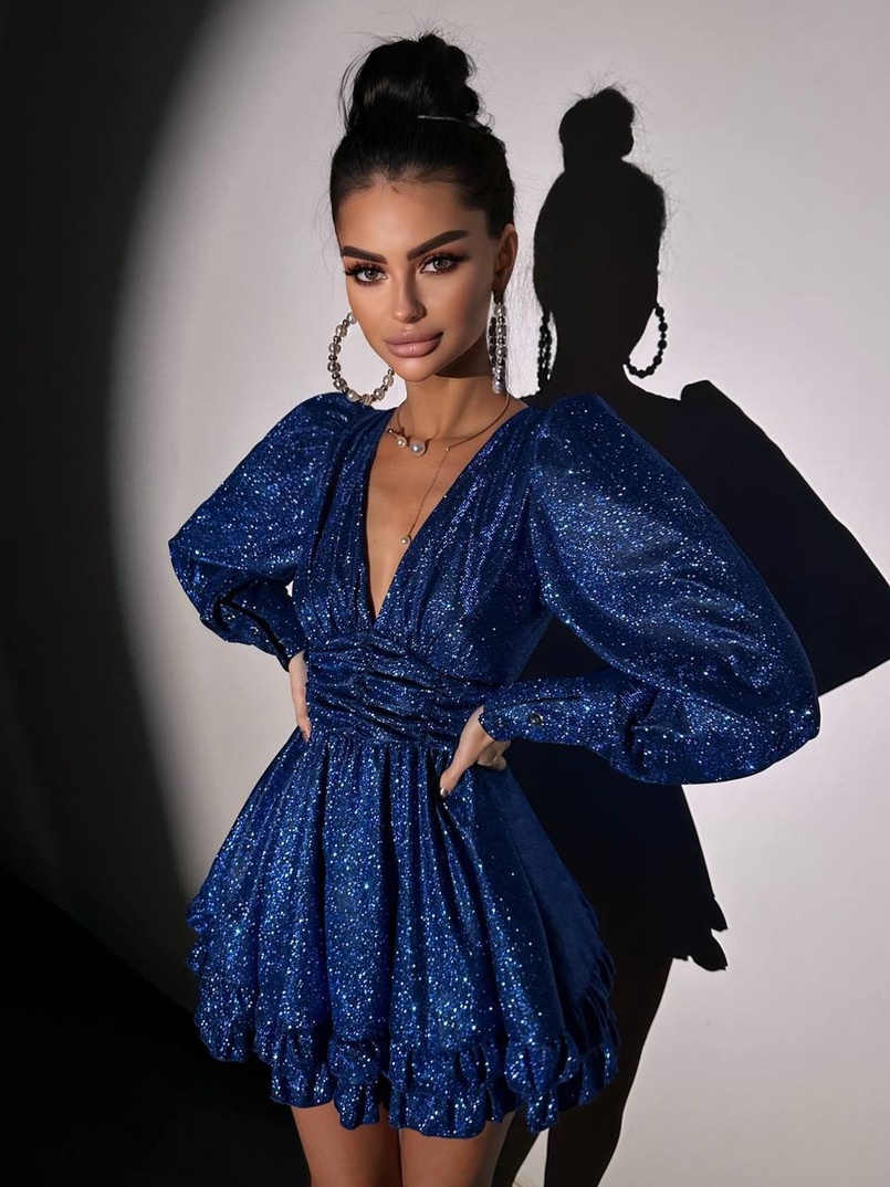 Сукня із пишною подвійною спідницею та драпіруванням Сукня із пишною подвійною спідницею та драпіруванням | PUSHKA SHOP