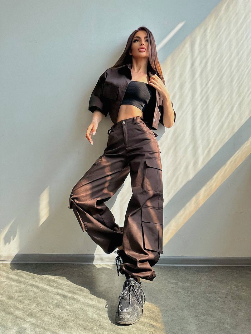 Комплект:  сорочка та штани карго Комплект:  сорочка та штани карго | PUSHKA SHOP