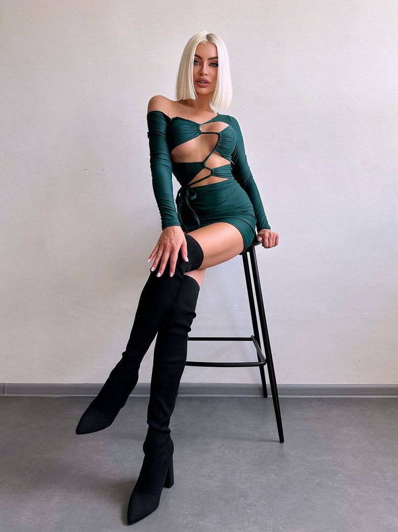 Спокуслива сукня міні  Спокуслива сукня міні  | PUSHKA SHOP