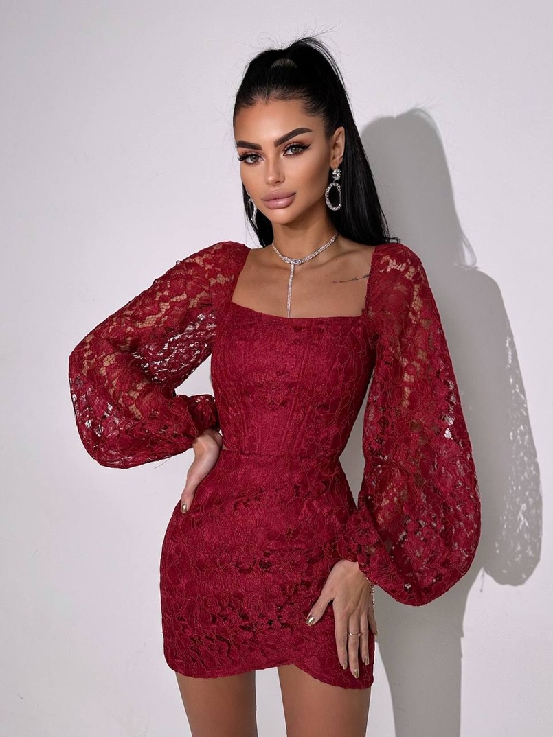 Мереживний комплект: корсет + спідниця міні Мереживний комплект: корсет + спідниця міні | PUSHKA SHOP