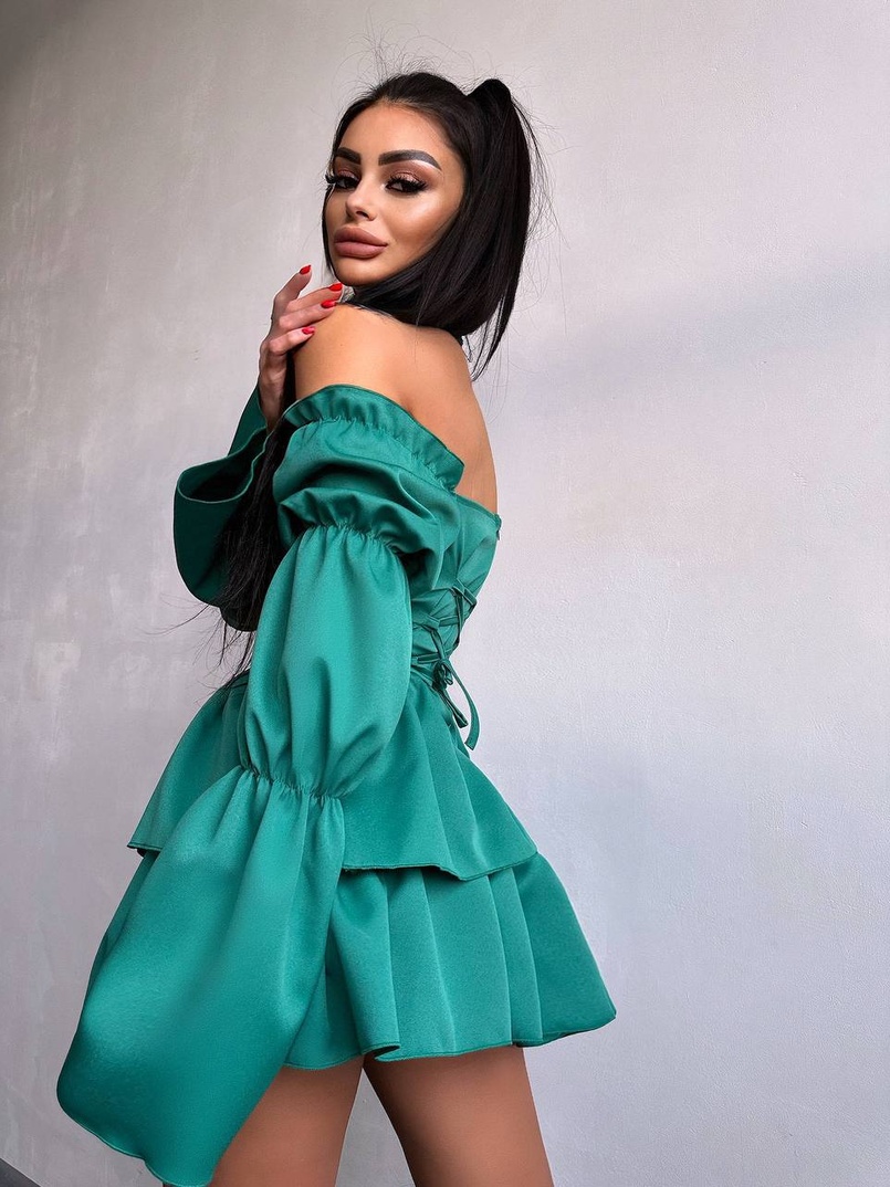 Сукня з чокером  | PUSHKA SHOP