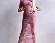 Сукня міді з драпіруванням   Сукня міді з драпіруванням   | PUSHKA SHOP