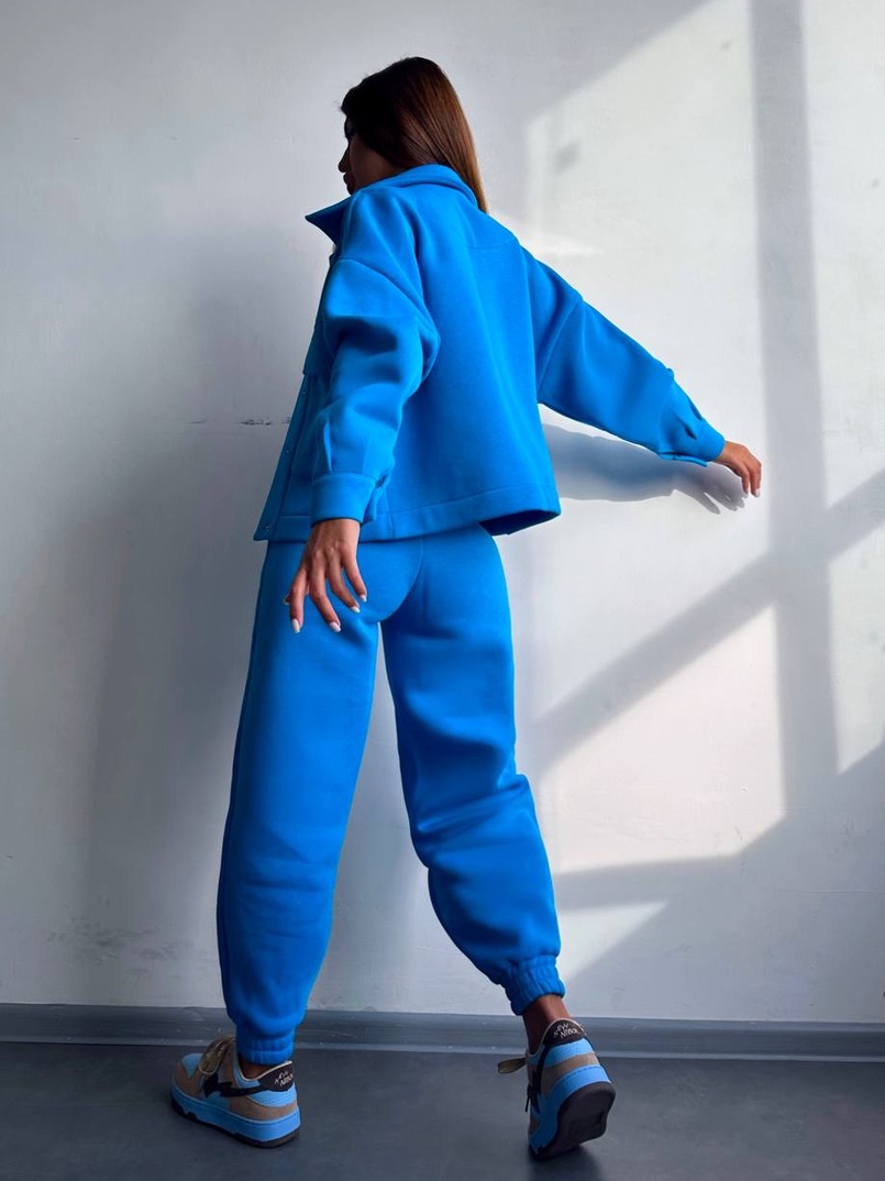 Комплект: тепла сорочка на кнопках + джоггери | PUSHKA SHOP