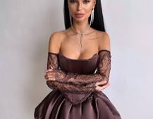 Комплект: корсет з рукавичками + спідниця  | PUSHKA SHOP