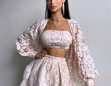 Мереживний комплект трійка  | PUSHKA SHOP