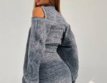 Трикотажна сукня-двійка  Трикотажна сукня-двійка  | PUSHKA SHOP