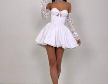 Комплект: мереживний корсет бюстьє + корсетна спідниця | PUSHKA SHOP