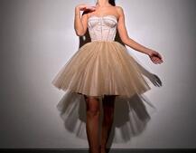 Комплект: корсет, декорований стразами  +  пишна фатинова спідниця Комплект: корсет, декорований стразами  +  пишна фатинова спідниця | PUSHKA SHOP