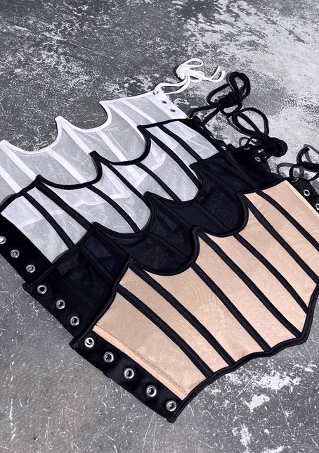 Корсет на кісточках зі шнурівкою Корсет на кісточках зі шнурівкою | PUSHKA SHOP