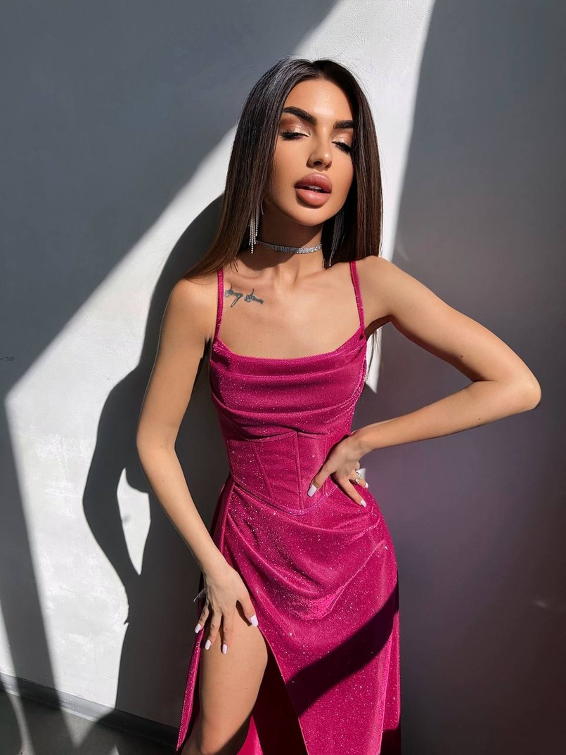 Сяючий комплект: корсет + спідниця максі | PUSHKA SHOP