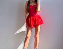 Атласний ромпер бюстьє  Атласний ромпер бюстьє  | PUSHKA SHOP