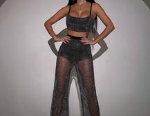 Комплект: штани + топ + піджак Комплект: штани + топ + піджак | PUSHKA SHOP