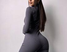 Облягаючий трикотажний комбінезон  Облягаючий трикотажний комбінезон  | PUSHKA SHOP