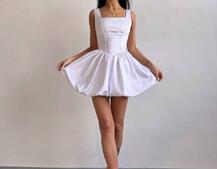 Атласна корсетна сукня міні  Атласна корсетна сукня міні  | PUSHKA SHOP