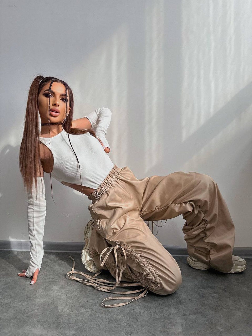 Комплект: коттонові джогери + боді Комплект: коттонові джогери + боді | PUSHKA SHOP