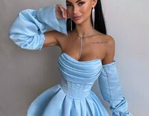 Комплект : корсет з рукавами  + спідниця балон  | PUSHKA SHOP