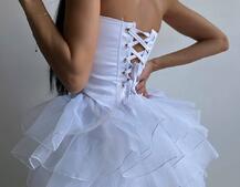 Комплект: корсет + пишна спідниця міні  Комплект: корсет + пишна спідниця міні  | PUSHKA SHOP