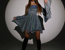 Сяючий комплект: сукня + корсет   Сяючий комплект: сукня + корсет   | PUSHKA SHOP