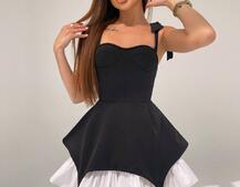 Сукня з чашечками та елементами корсету  Сукня з чашечками та елементами корсету  | PUSHKA SHOP